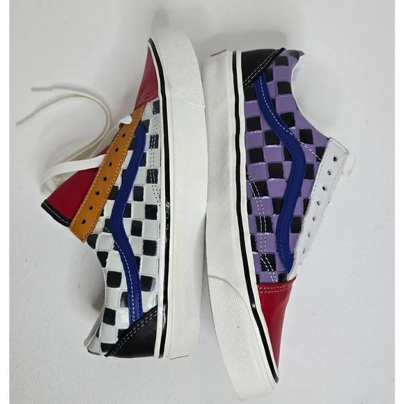 Vans Old Skool 36 DX Anaheim Factory Leather Checkerboard Shoes New Men’s 7.5 - Picture 6 of 10